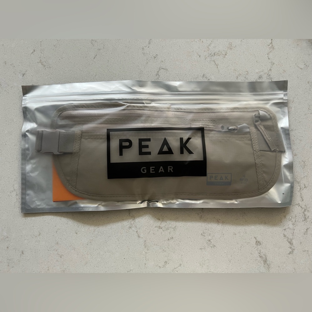 Peak Gear Travel Belted Fanny Pack